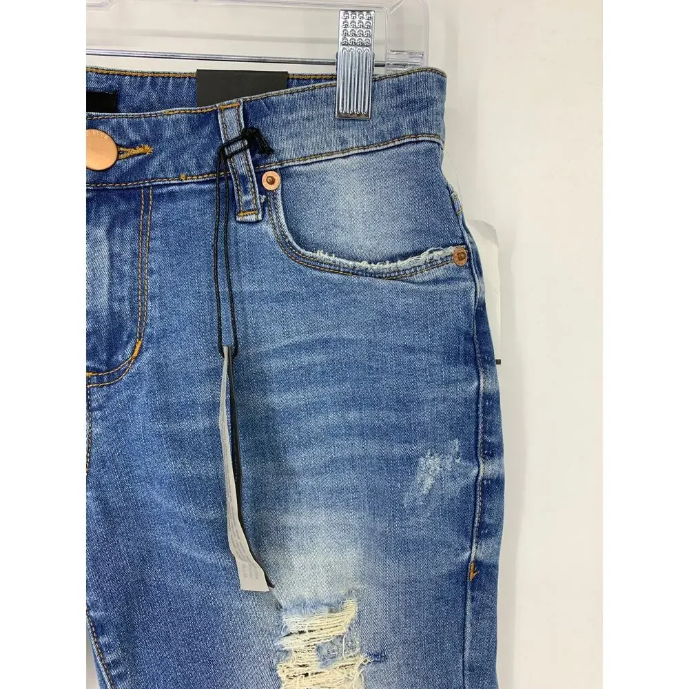 STS Blue Shorts Junior Women's Size 5 Distressed Denim Jean Blue NWT